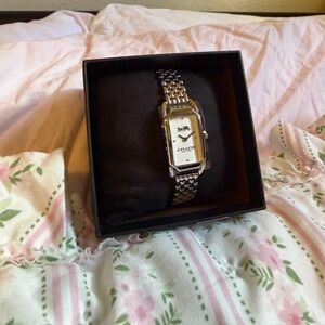 Coach Women’s Cadies Stainless Steel Bracelet Watch